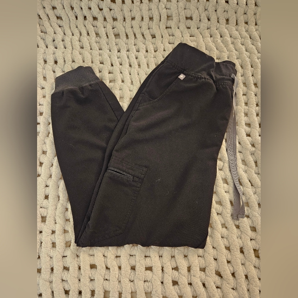 High Waisted Zamora Jogger Scrub Pants